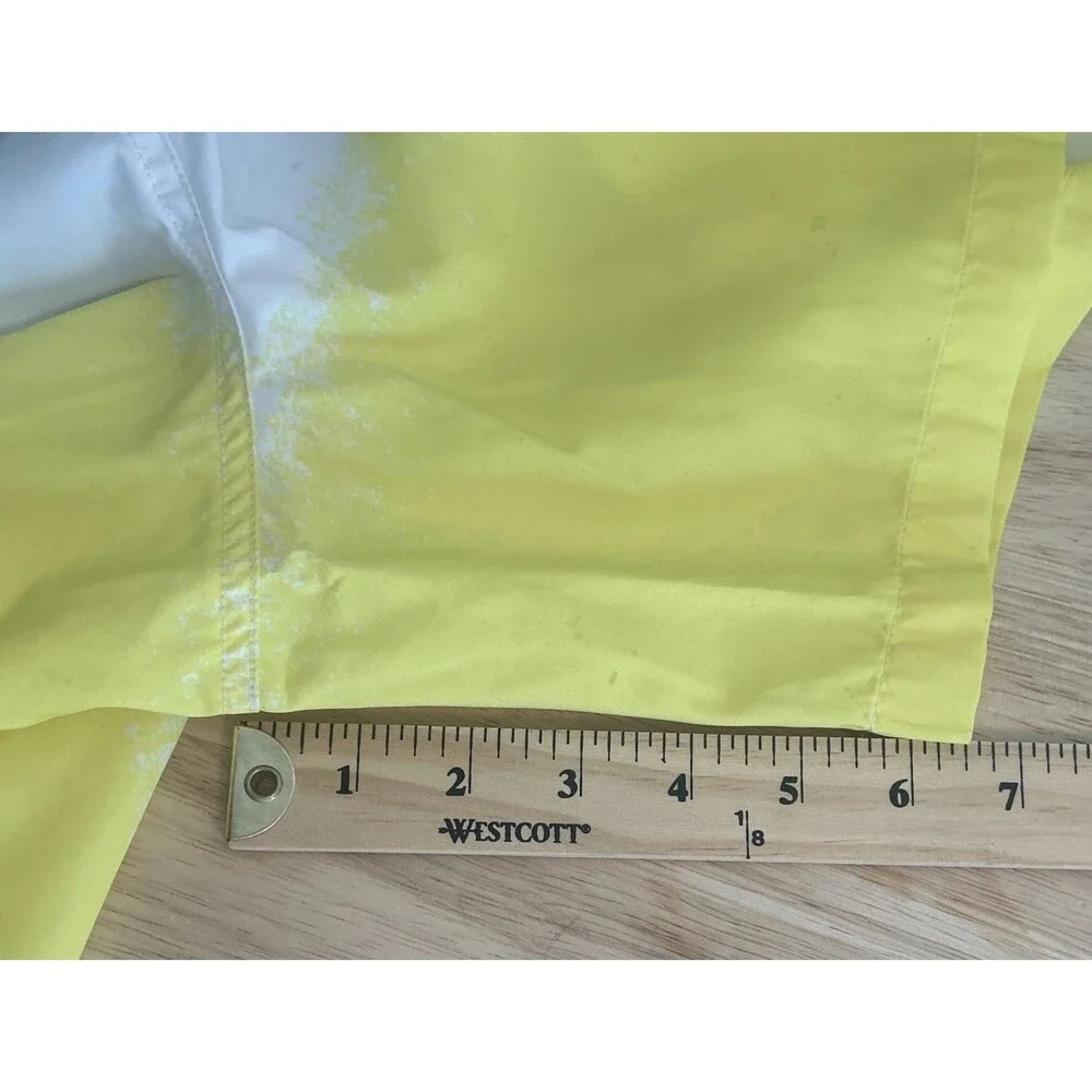 NWT Polo Ralph Lauren Men 1XB Wellness Club Swim Shorts Pony Blue Green Yellow